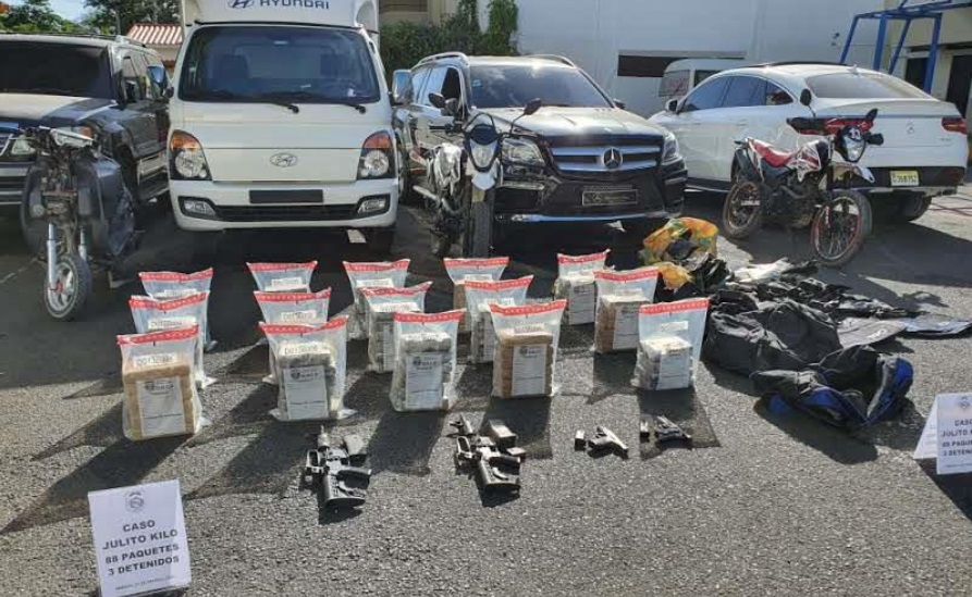 Video: 419 paquetes de cocaína llegaron desde Colombia a Puerto Caucedo en sacos llenos de café