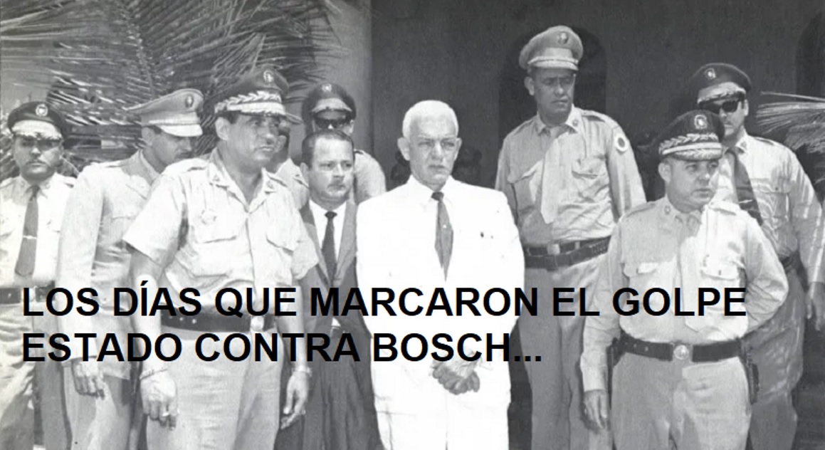FIN DEL GOBIERNO DE BOSCH; Los últimos días 2/2…