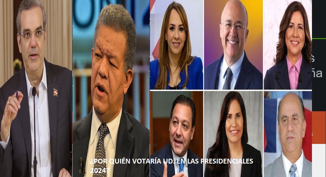 MEDICIÓN ON LINE: Abinader 76%; Leonel 12% y PLD 3%….