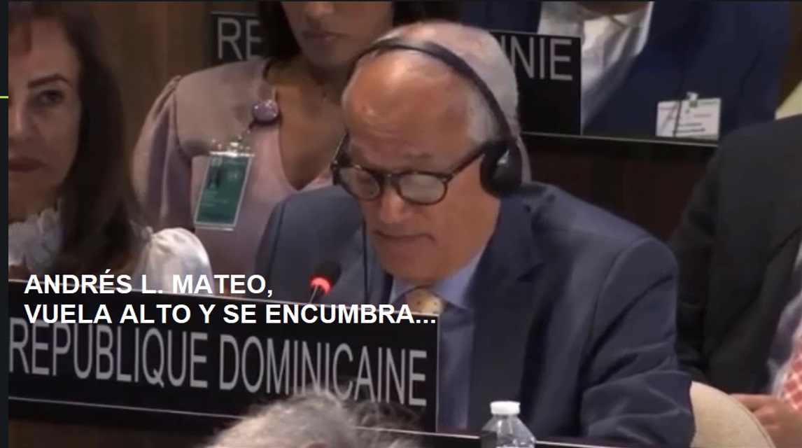 ANDRÉS L. MATEO, VUELA Y VUELA ALTO ante UNESCO…