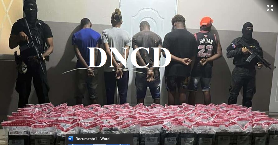 EN BARAHONA, APRESAN 5 HOMBRES/Tiroteo y 677 paquetes de coca decomisados…