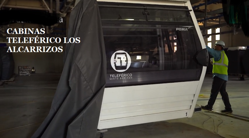 Comienzan a llegar desde Francia las cabinas del Teleférico de Los Alcarrizos
