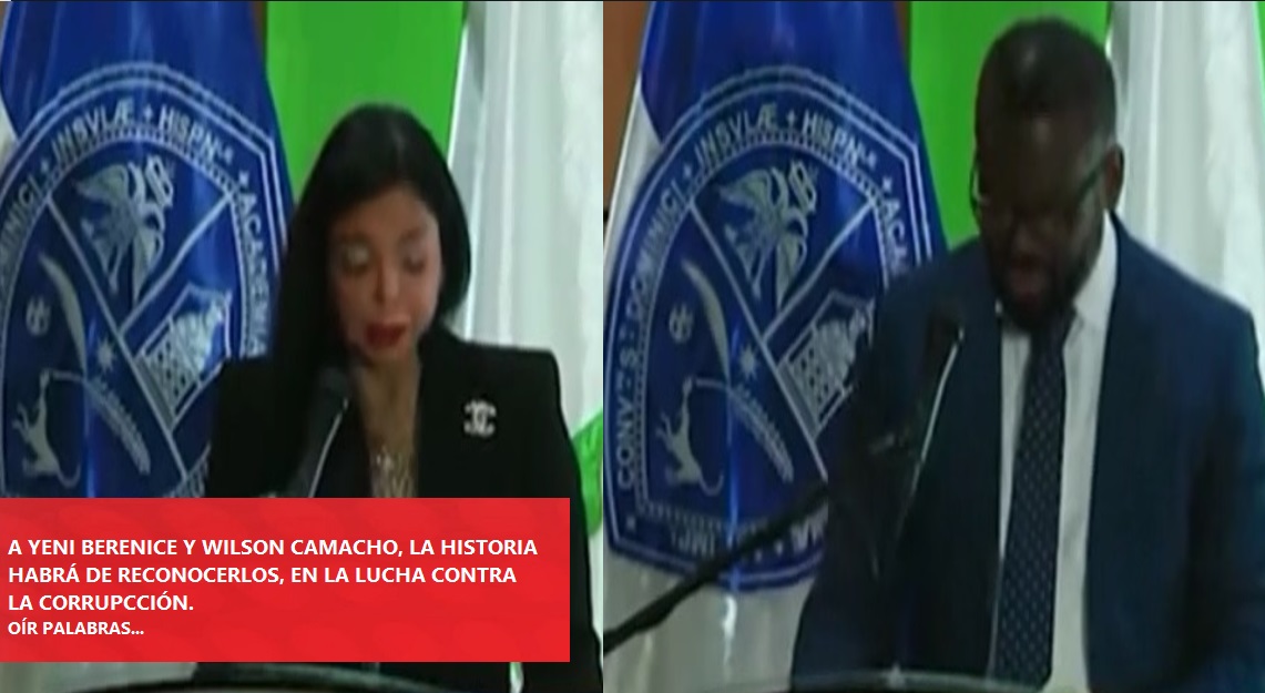 A YENI BERENICE Y WILSON CAMACHO ,la historia habrá de reconocerlos…