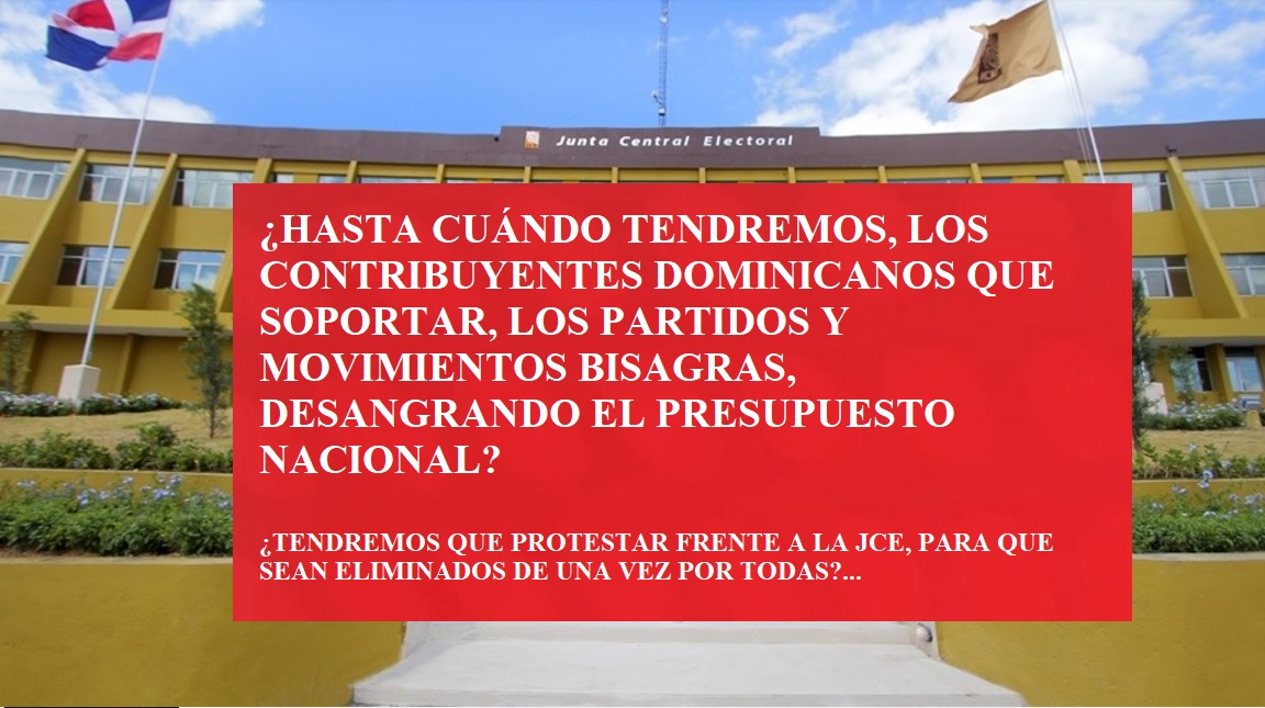 LA BUENA VIDA DE LOS AMOS DE PARTIDOS “BISAGRAS” minoritarios..