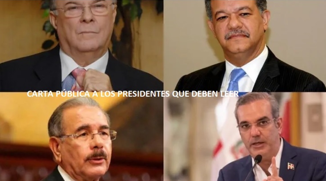 ATT: ABINADER, LEONEL, HIPÓLITO Y DANILO; Podría ser tarde…