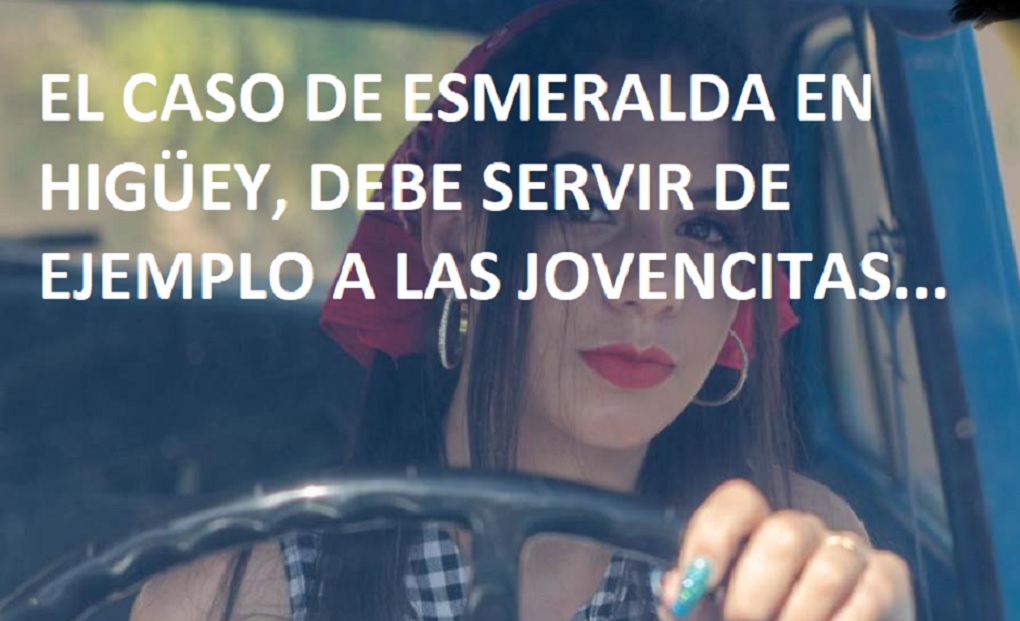 CASO ESMERALDA EN HIGÜEY: Un ejemplo para menores y mayorcitas…