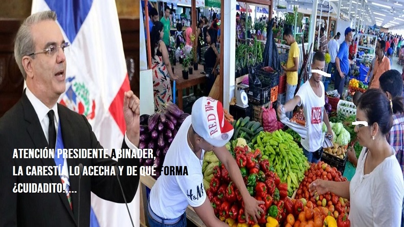 CARESTÍA “TAMBALEA REELECCIÓN” de Abinader…..