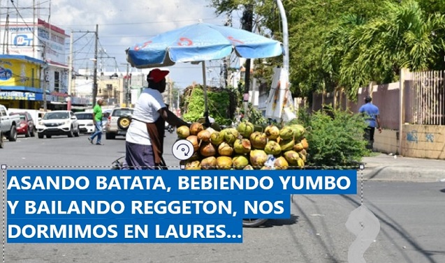 ASANDO BATATA, BAILANDO DEMBOW y dormidos en laureles con Haití….