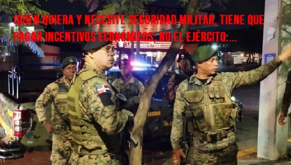 BIEN POR EL EJÉRCITO DOMINICANO; SE anotaron uno….