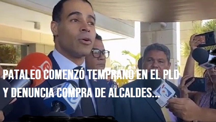 DICEN PLD INICIÓ «PATALEO» TEMPRANO; Se queja de compra de alcaldes…