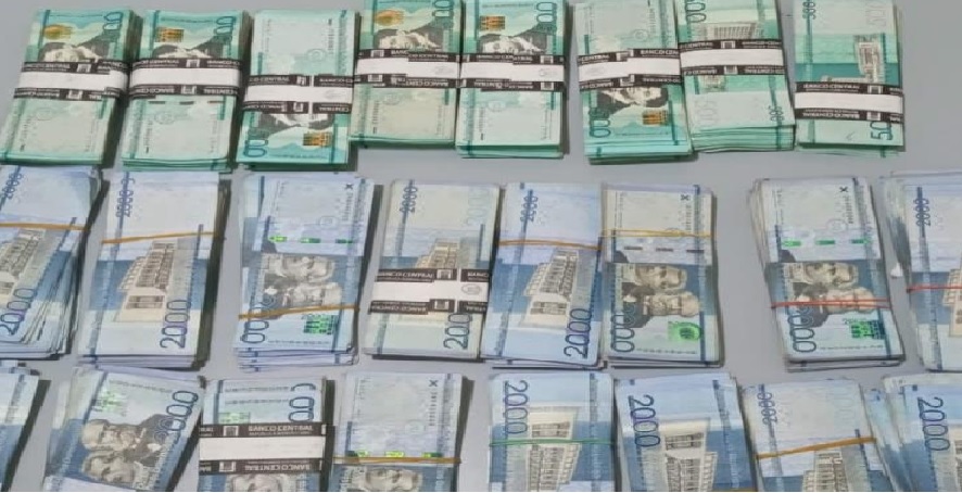 PN recupera 2.7 millones de pesos de asalto a Caribe Express