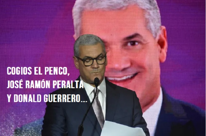 ¡COGÍOS! José Ramón Peralta, Donald Guerrero y Gonzalo Castillo