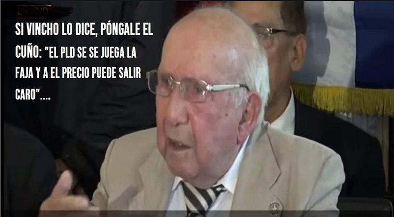SI VINCHO LO DICE “PÓNGALE EL CUÑO”: Alerta sobre “trama del PLD”…