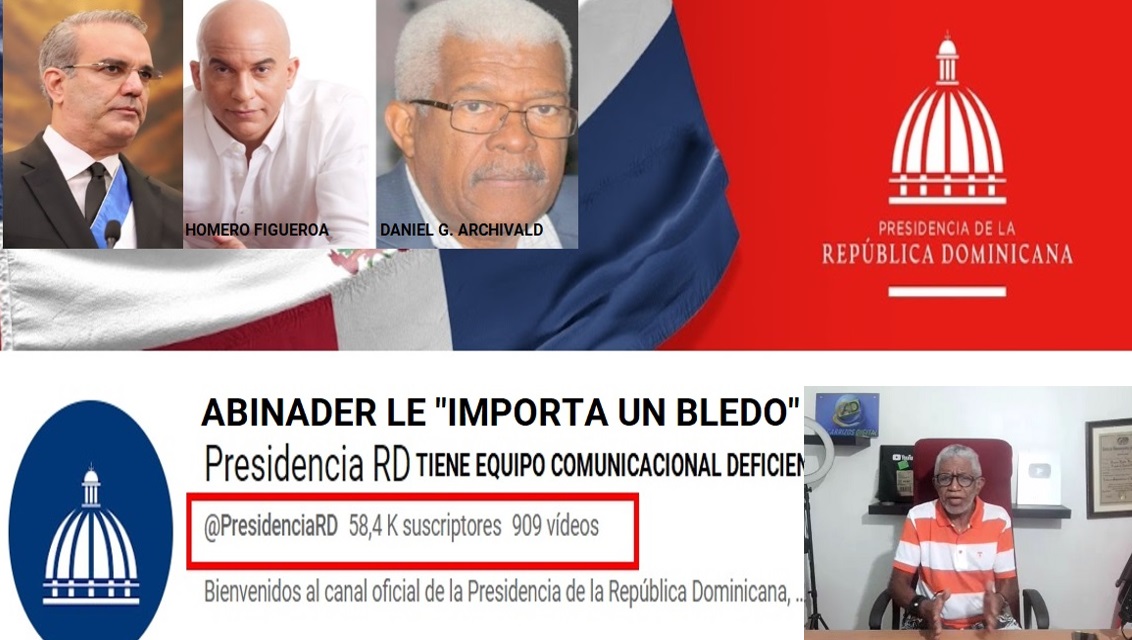 PDTE. ABINADER UD LE IMPORTA UN BLEDO a sus ministros y voceros….