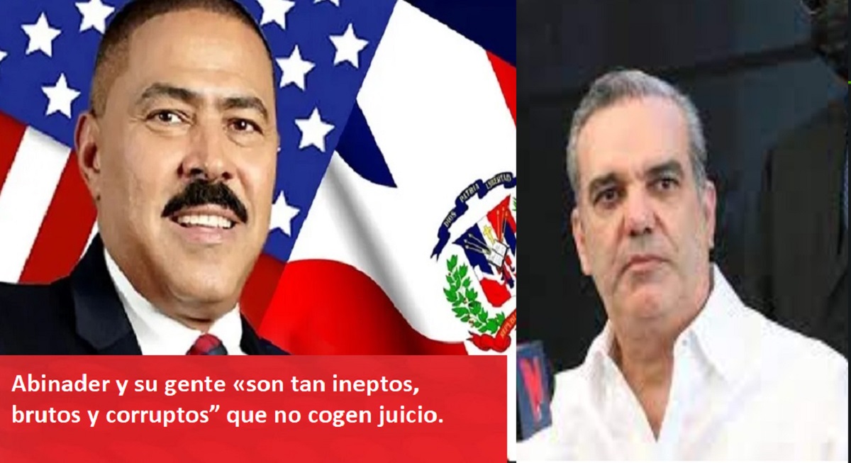 DIRIGENTE DEL PDI EN NY “SUAPEA PISO” con Abinader y PRM…