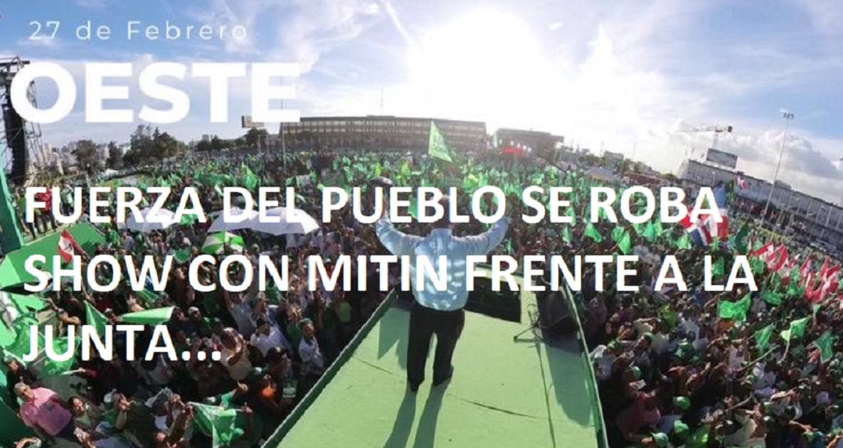 LA VERDAD ES LA VERDAD; Movió gente la Fuerza del Pueblo…