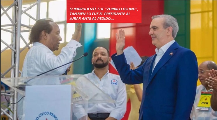 ABINADER EL “HAZMERREÍR” de un “Zorrito Osuno…