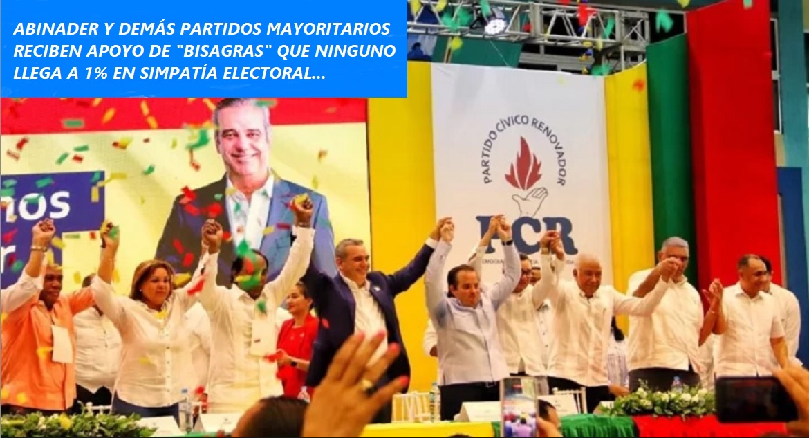 ABINADER «SIGUE RELAJO» CON «partiditos bisagra»….