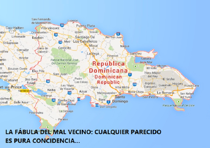UNA FÁBULA IDÉNTICA a RD y Haití….