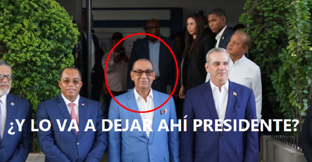 ¿Y DEJARÁ ABINADER A MINISTRO DE OBRAS PÚBLICA un segundo más?…