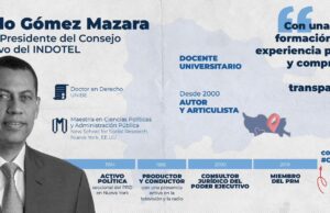 Es oficial: Guido Gómez es nombrado en Indotel por el presidente Abinader