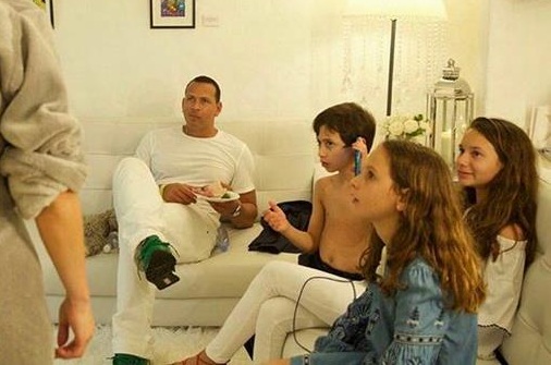 JLO y ALEX, una familia feliz, aparentemente…