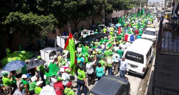 LOS VERDES hacen “temblar” a Cristo Rey con reclamo anti corrupción